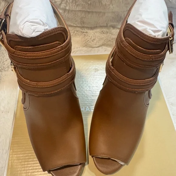 Michael Kors Open Toe Ankle Boot - Picture 3 of 7